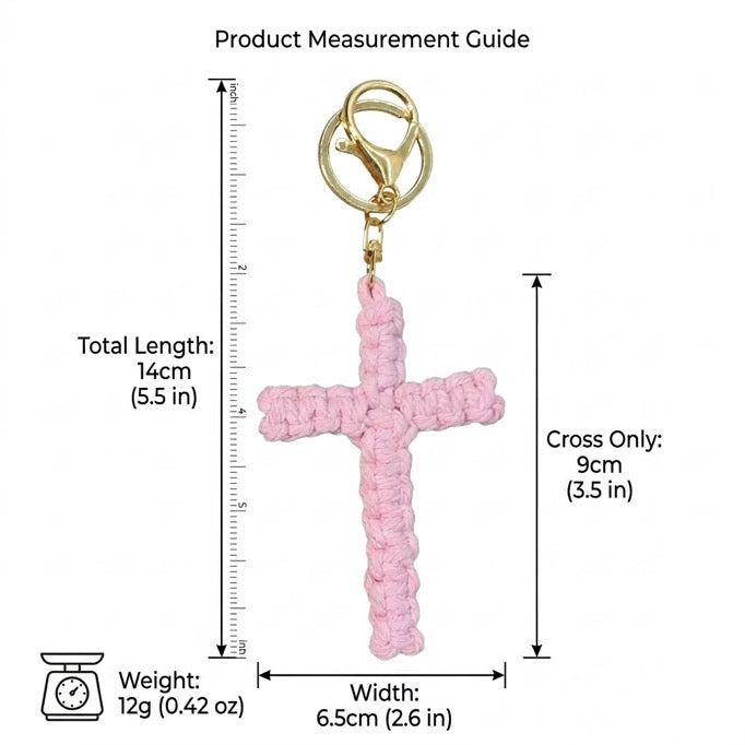 Cross Bag Charm