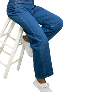 Made with Love Dark Blue Denim Jeans